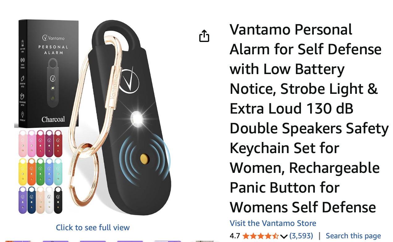 personal sefety goods