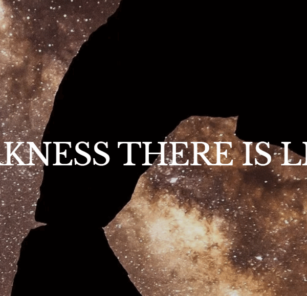 Some objects in the darkness/sky