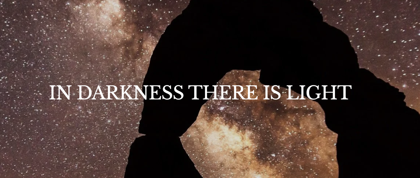 Some objects in the darkness/sky