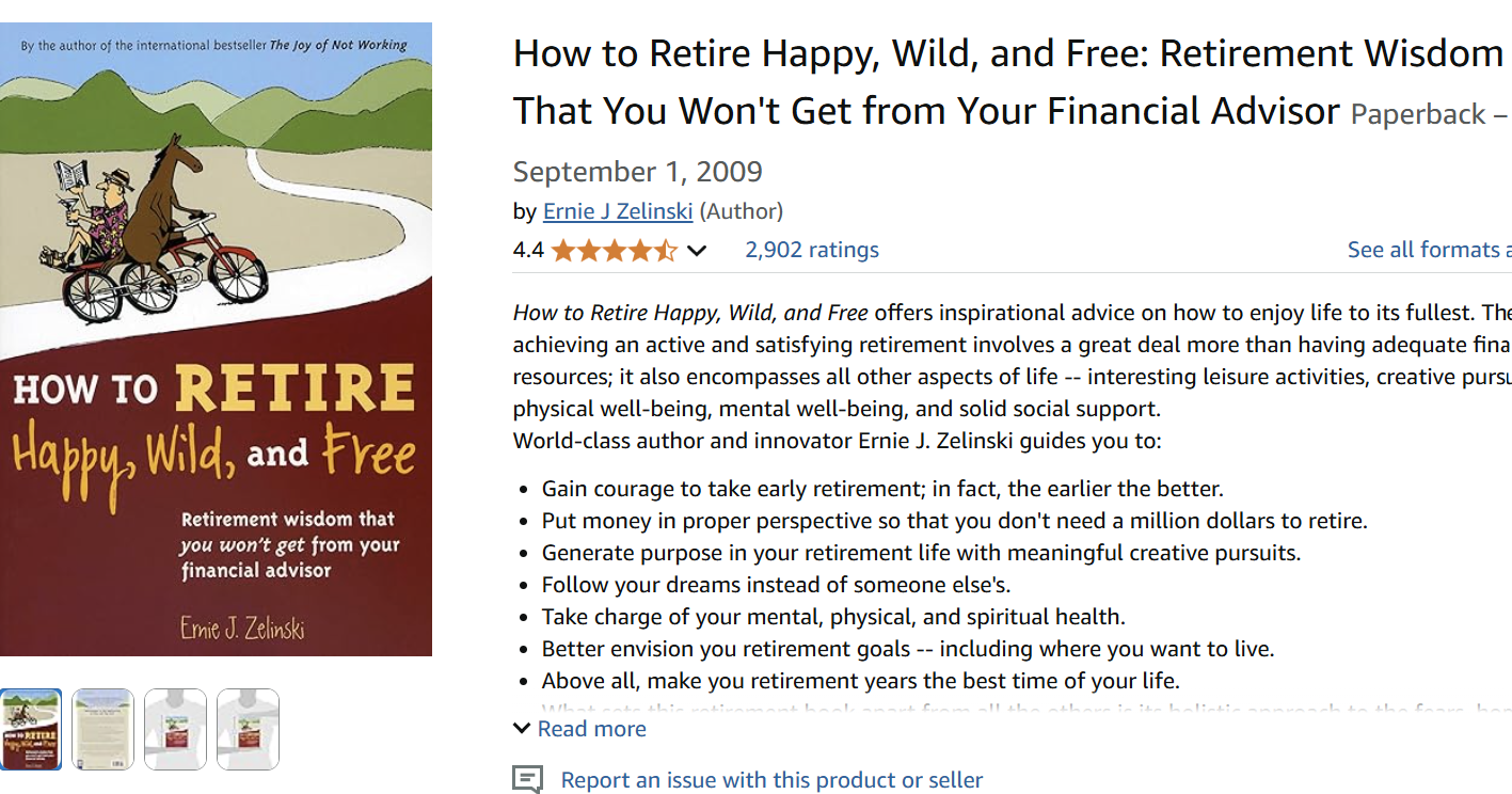 The book cover of how you enjoy your retirement life