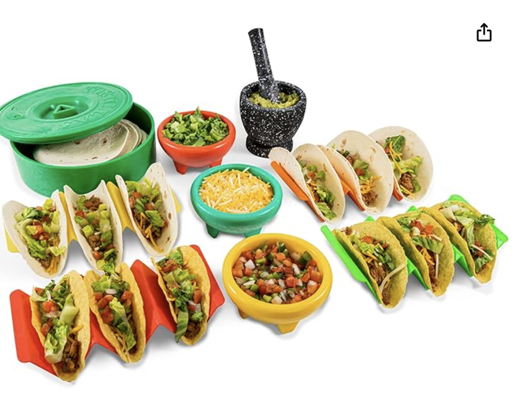 Taco Tuesday Complete Taco Serving Set