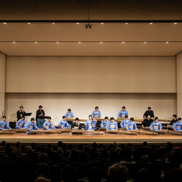 Japanese Music conert at a stage