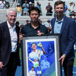 Kei Nishikori honored after playing final Grand Slam match at 2026 US Open